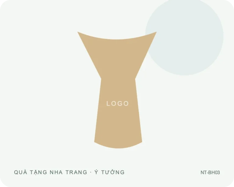 Bình hoa miệng loe — minh họa mẫu quà