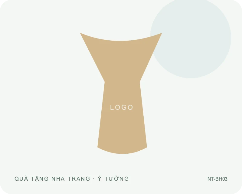Bình hoa miệng loe — minh họa mẫu quà