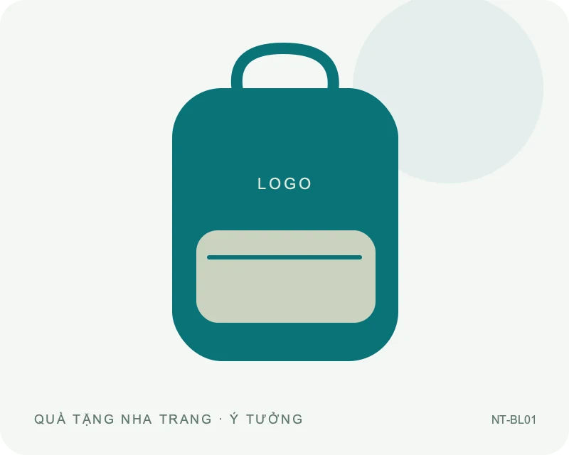 Balo dáng đi làm — minh họa mẫu quà