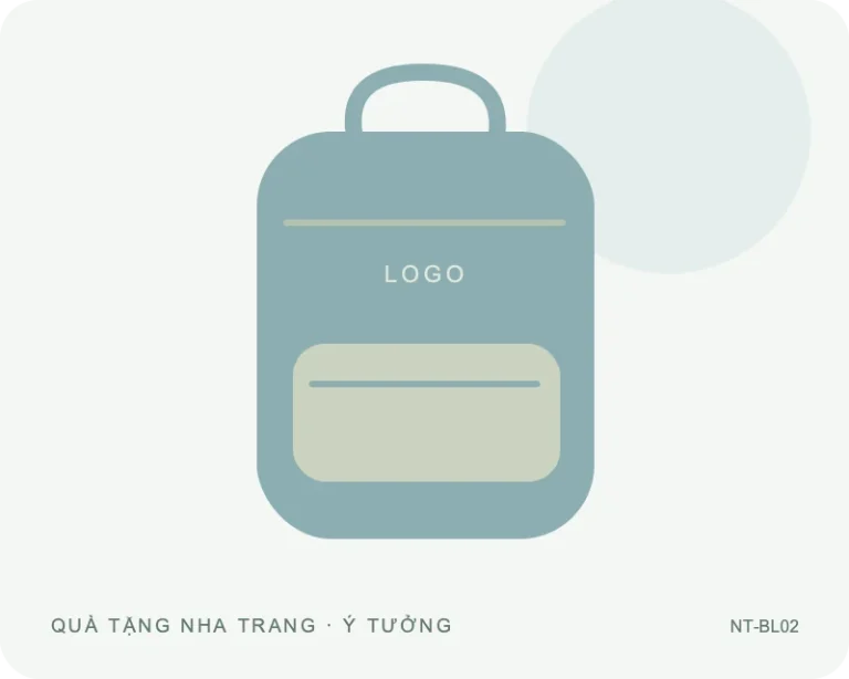 Balo dáng gọn — minh họa mẫu quà