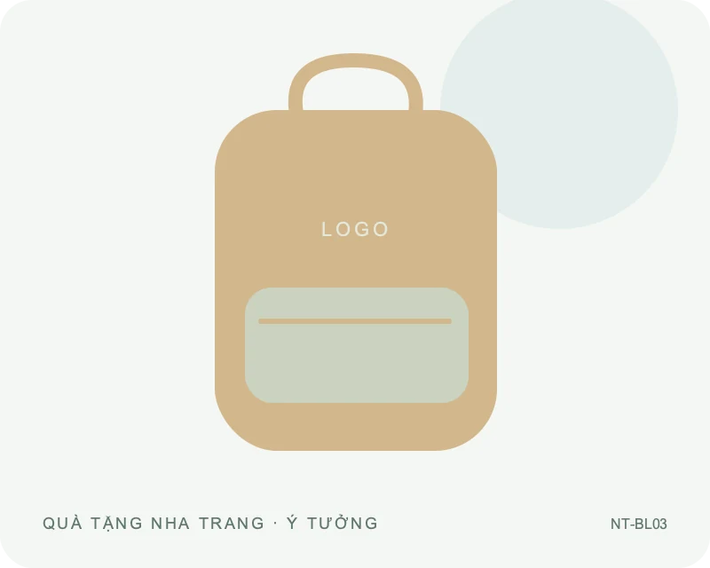 Balo cuộn miệng — minh họa mẫu quà