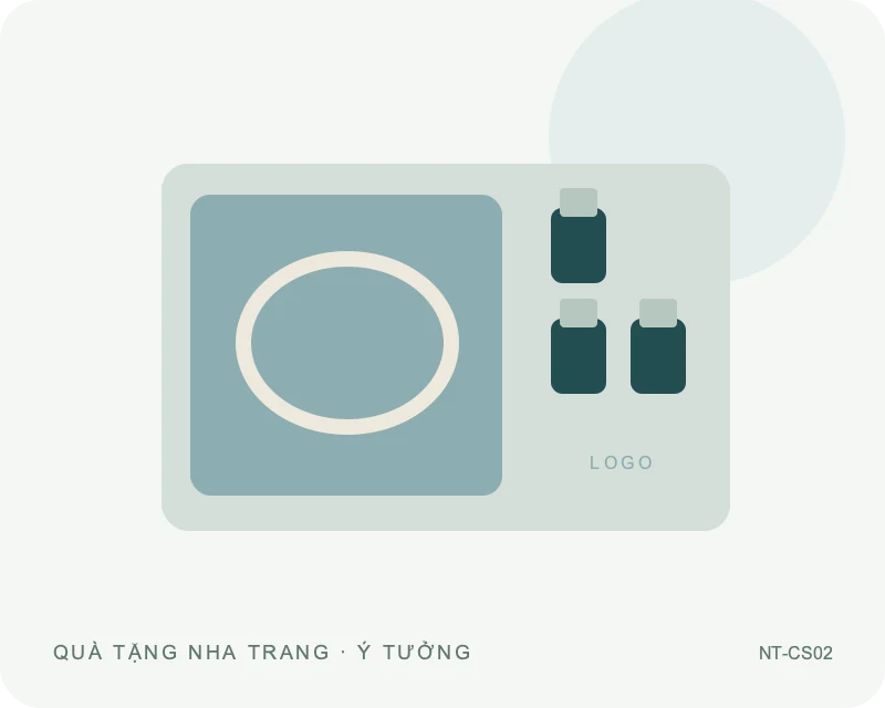 Cáp sạc bộ đầu rời — minh họa mẫu quà