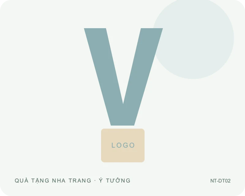 Dây đeo thẻ móc tháo rời — minh họa mẫu quà