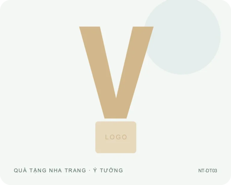 Dây đeo thẻ kèm bao thẻ — minh họa mẫu quà