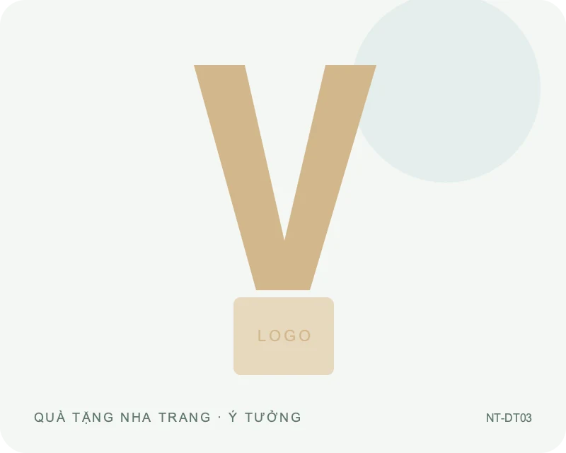 Dây đeo thẻ kèm bao thẻ — minh họa mẫu quà