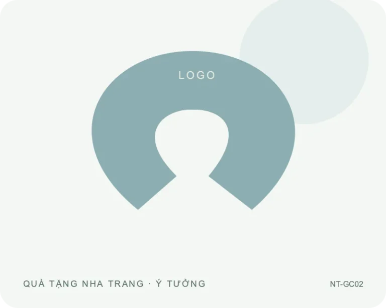 Gối cổ có dây cài — minh họa mẫu quà