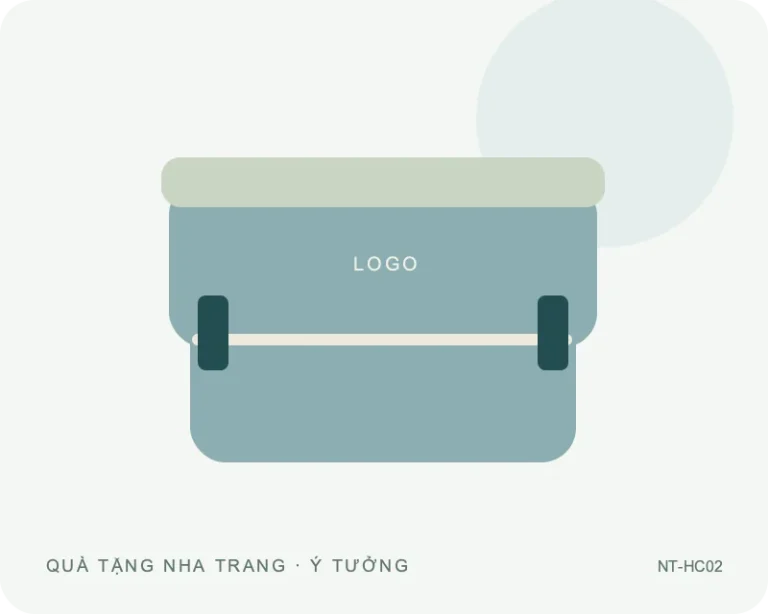 Hộp cơm hai tầng — minh họa mẫu quà