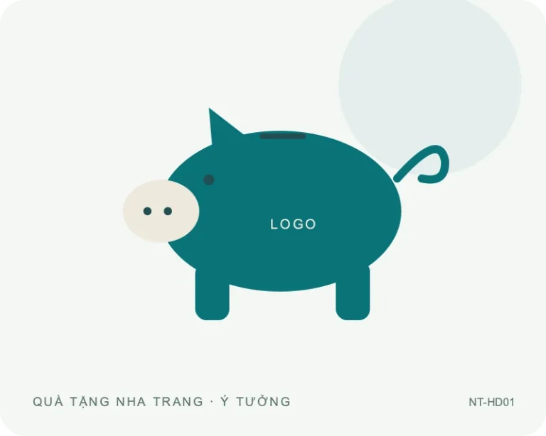 Heo đất dáng tròn — minh họa mẫu quà