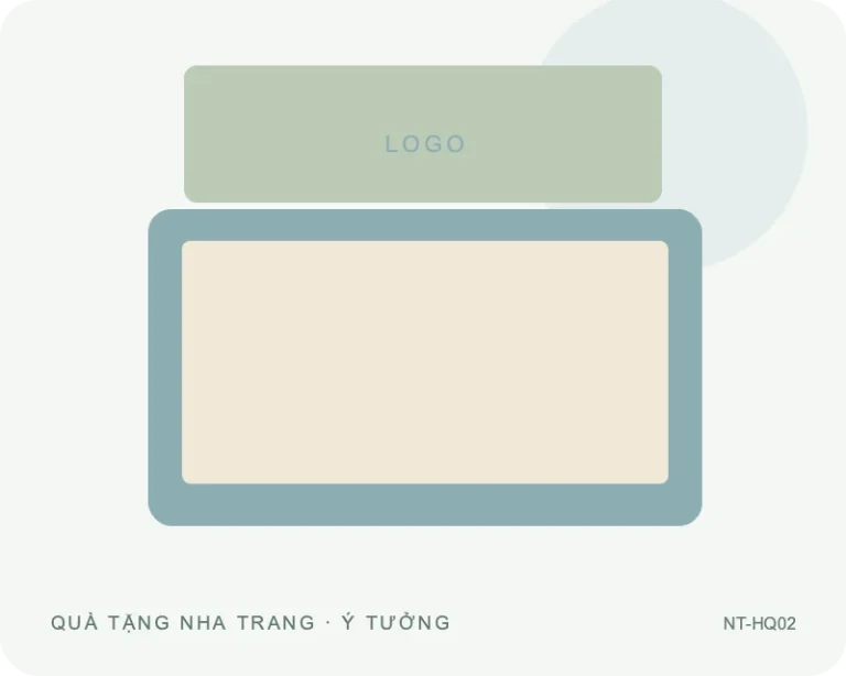 Hộp quà nắp gập — minh họa mẫu quà