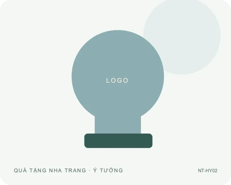 Huy chương mặt hình khiên — minh họa mẫu quà