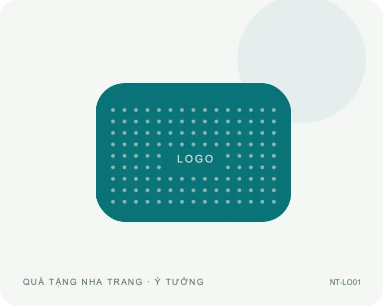 Loa Bluetooth dáng trụ — minh họa mẫu quà
