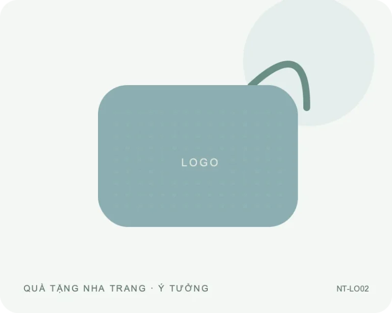 Loa Bluetooth dáng hộp — minh họa mẫu quà
