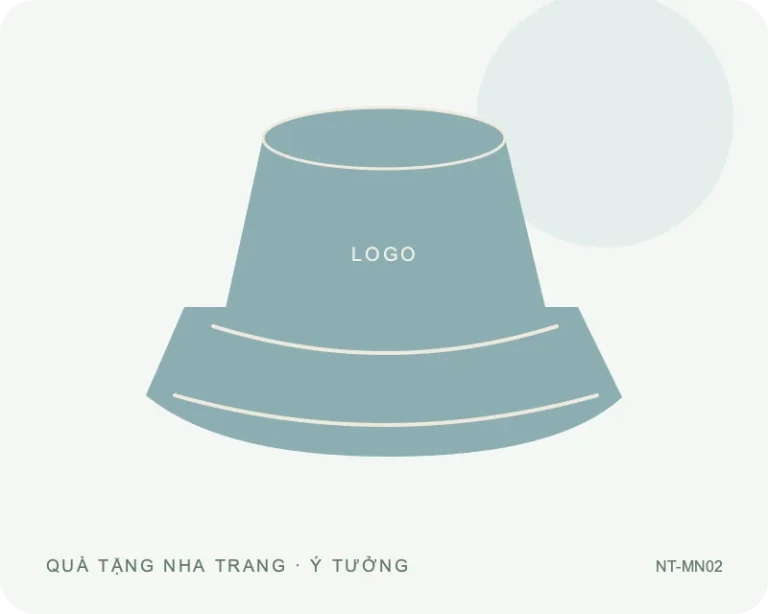 Mũ tai bèo — minh họa mẫu quà