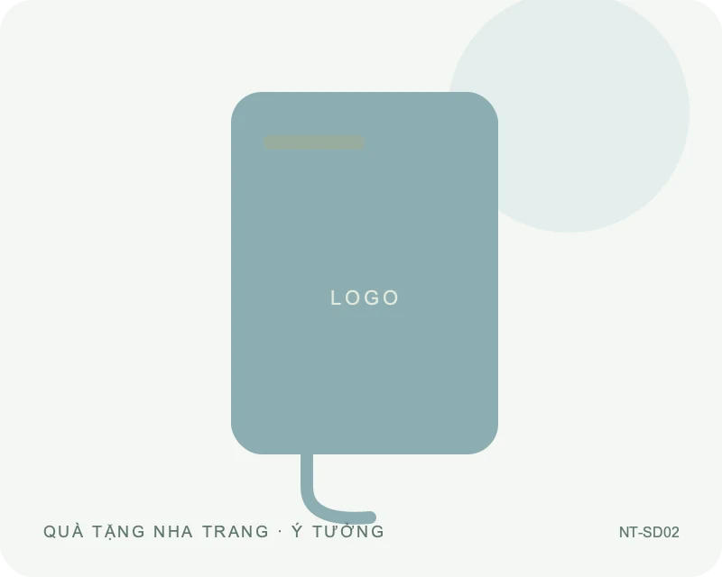 Sạc dự phòng có cáp — minh họa mẫu quà
