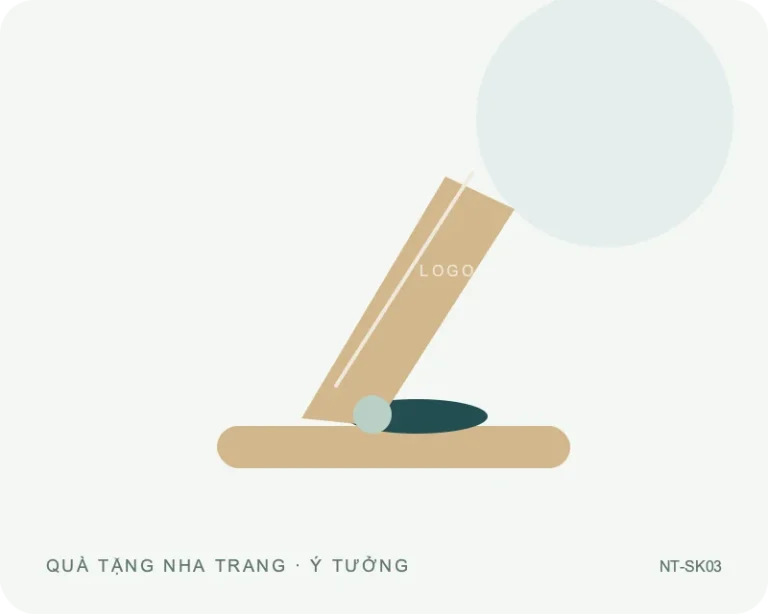 Sạc không dây gập gọn — minh họa mẫu quà